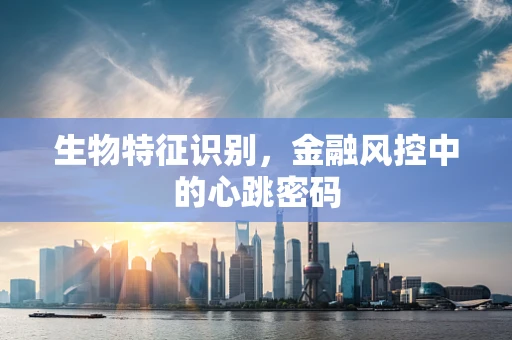 生物特征识别，金融风控中的心跳密码