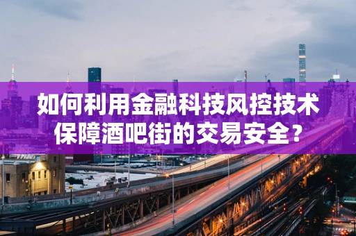 如何利用金融科技风控技术保障酒吧街的交易安全？