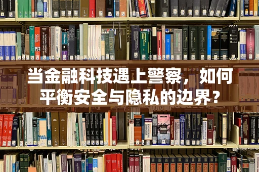 当金融科技遇上警察，如何平衡安全与隐私的边界？