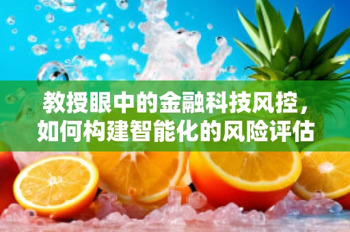 教授眼中的金融科技风控，如何构建智能化的风险评估体系？