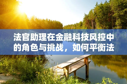 法官助理在金融科技风控中的角色与挑战，如何平衡法律与技术的边界？