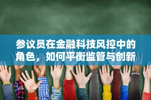 参议员在金融科技风控中的角色，如何平衡监管与创新的边界？