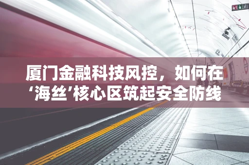 厦门金融科技风控，如何在‘海丝’核心区筑起安全防线？
