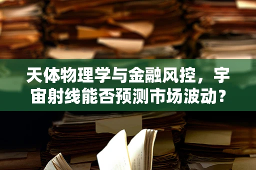 天体物理学与金融风控，宇宙射线能否预测市场波动？