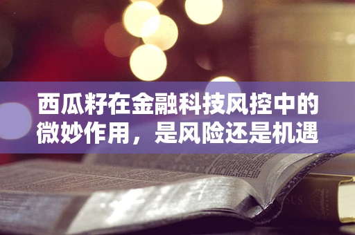 西瓜籽在金融科技风控中的微妙作用，是风险还是机遇？