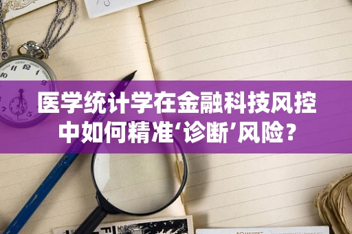 医学统计学在金融科技风控中如何精准‘诊断’风险？