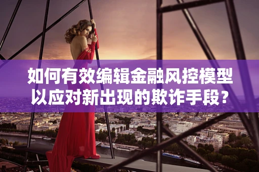 如何有效编辑金融风控模型以应对新出现的欺诈手段？