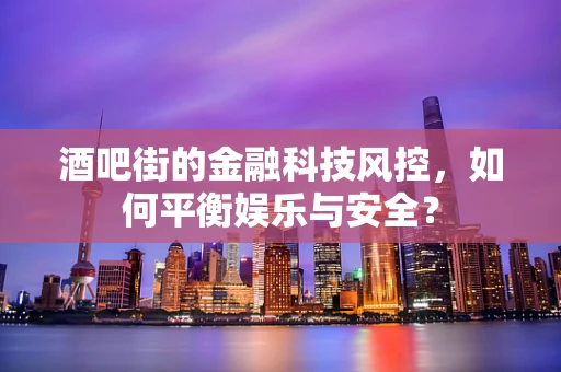 酒吧街的金融科技风控，如何平衡娱乐与安全？