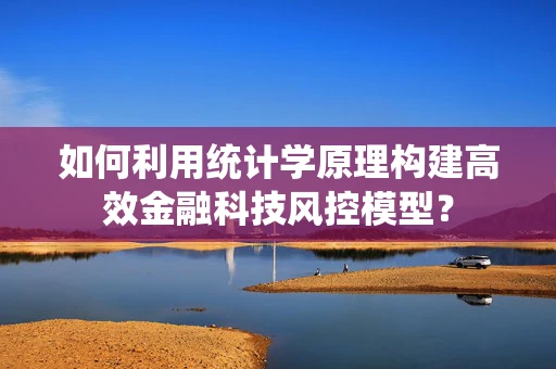 如何利用统计学原理构建高效金融科技风控模型？