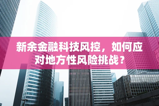新余金融科技风控，如何应对地方性风险挑战？