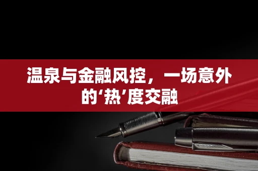 温泉与金融风控，一场意外的‘热’度交融