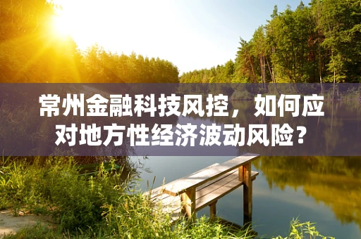 常州金融科技风控，如何应对地方性经济波动风险？