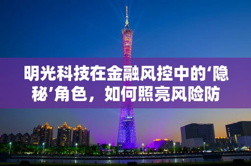 明光科技在金融风控中的‘隐秘’角色，如何照亮风险防控的盲区？