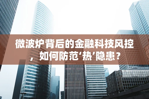 微波炉背后的金融科技风控，如何防范‘热’隐患？