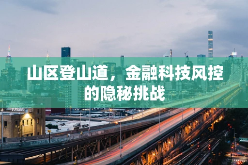山区登山道，金融科技风控的隐秘挑战