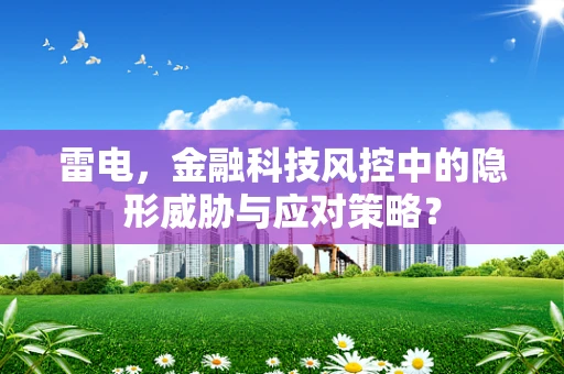 雷电，金融科技风控中的隐形威胁与应对策略？