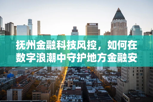 抚州金融科技风控，如何在数字浪潮中守护地方金融安全？