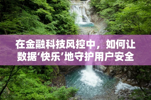 在金融科技风控中，如何让数据‘快乐’地守护用户安全？