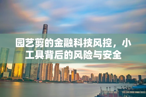 园艺剪的金融科技风控，小工具背后的风险与安全
