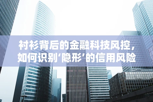 衬衫背后的金融科技风控，如何识别‘隐形’的信用风险？