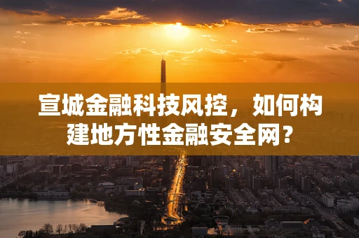 宣城金融科技风控，如何构建地方性金融安全网？