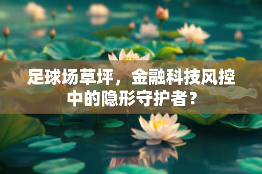 足球场草坪，金融科技风控中的隐形守护者？