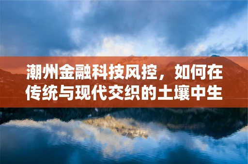 潮州金融科技风控，如何在传统与现代交织的土壤中生长？