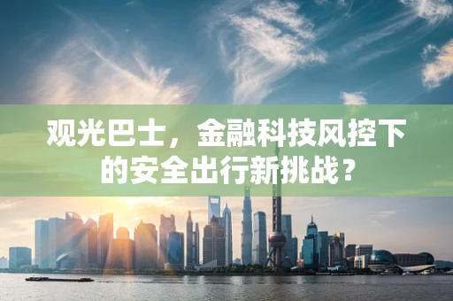 观光巴士，金融科技风控下的安全出行新挑战？