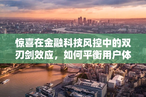 惊喜在金融科技风控中的双刃剑效应，如何平衡用户体验与风险控制？