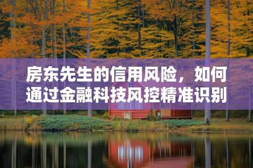 房东先生的信用风险，如何通过金融科技风控精准识别？