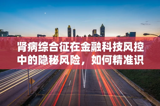 肾病综合征在金融科技风控中的隐秘风险，如何精准识别与应对？