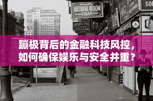 蹦极背后的金融科技风控，如何确保娱乐与安全并重？