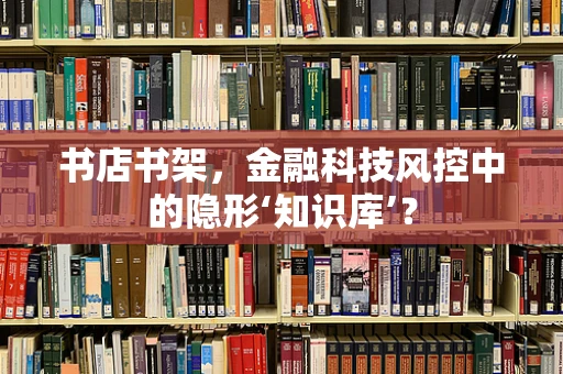书店书架，金融科技风控中的隐形‘知识库’？