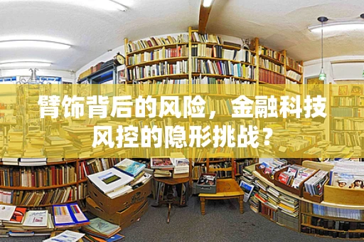 臂饰背后的风险，金融科技风控的隐形挑战？