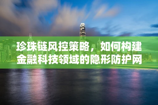 珍珠链风控策略，如何构建金融科技领域的隐形防护网？