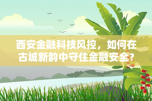 西安金融科技风控，如何在古城新韵中守住金融安全？