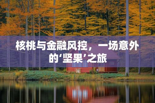 核桃与金融风控，一场意外的‘坚果’之旅
