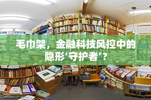 毛巾架，金融科技风控中的隐形‘守护者’？
