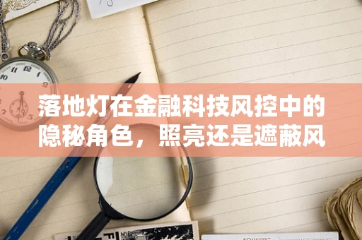 落地灯在金融科技风控中的隐秘角色，照亮还是遮蔽风险？