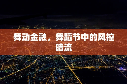 舞动金融，舞蹈节中的风控暗流