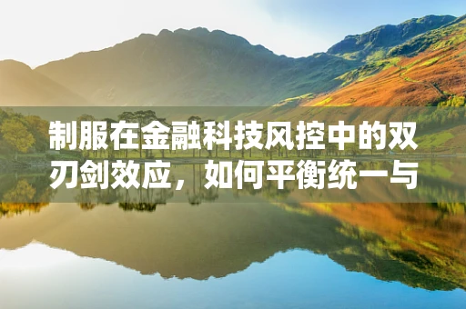 制服在金融科技风控中的双刃剑效应，如何平衡统一与安全？