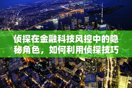侦探在金融科技风控中的隐秘角色，如何利用侦探技巧提升风险防控？