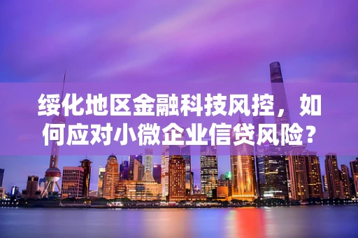 绥化地区金融科技风控，如何应对小微企业信贷风险？