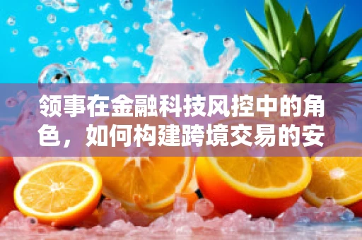 领事在金融科技风控中的角色，如何构建跨境交易的安全防线？