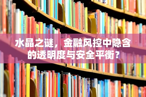 水晶之谜，金融风控中隐含的透明度与安全平衡？