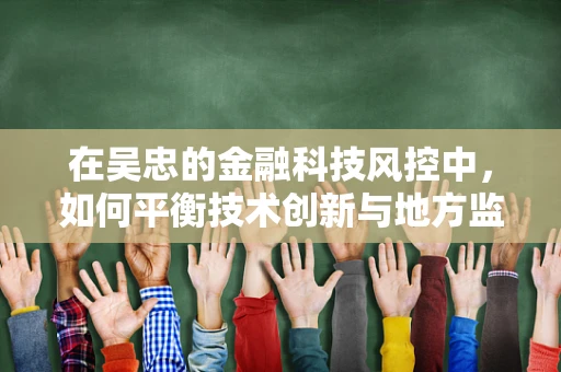 在吴忠的金融科技风控中，如何平衡技术创新与地方监管的微妙关系？