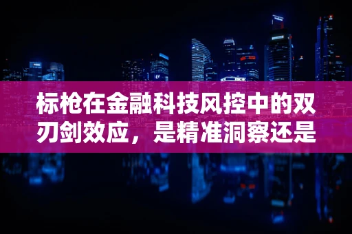 标枪在金融科技风控中的双刃剑效应，是精准洞察还是过度监控的警钟？