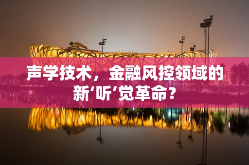 声学技术，金融风控领域的新‘听’觉革命？