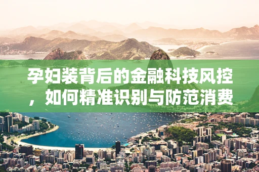 孕妇装背后的金融科技风控，如何精准识别与防范消费信贷风险？