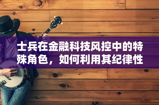 士兵在金融科技风控中的特殊角色，如何利用其纪律性与执行力强化风控体系？